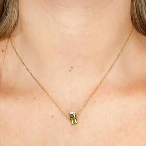 NEW HJANE JEWELS women's ultimate class necklace in green